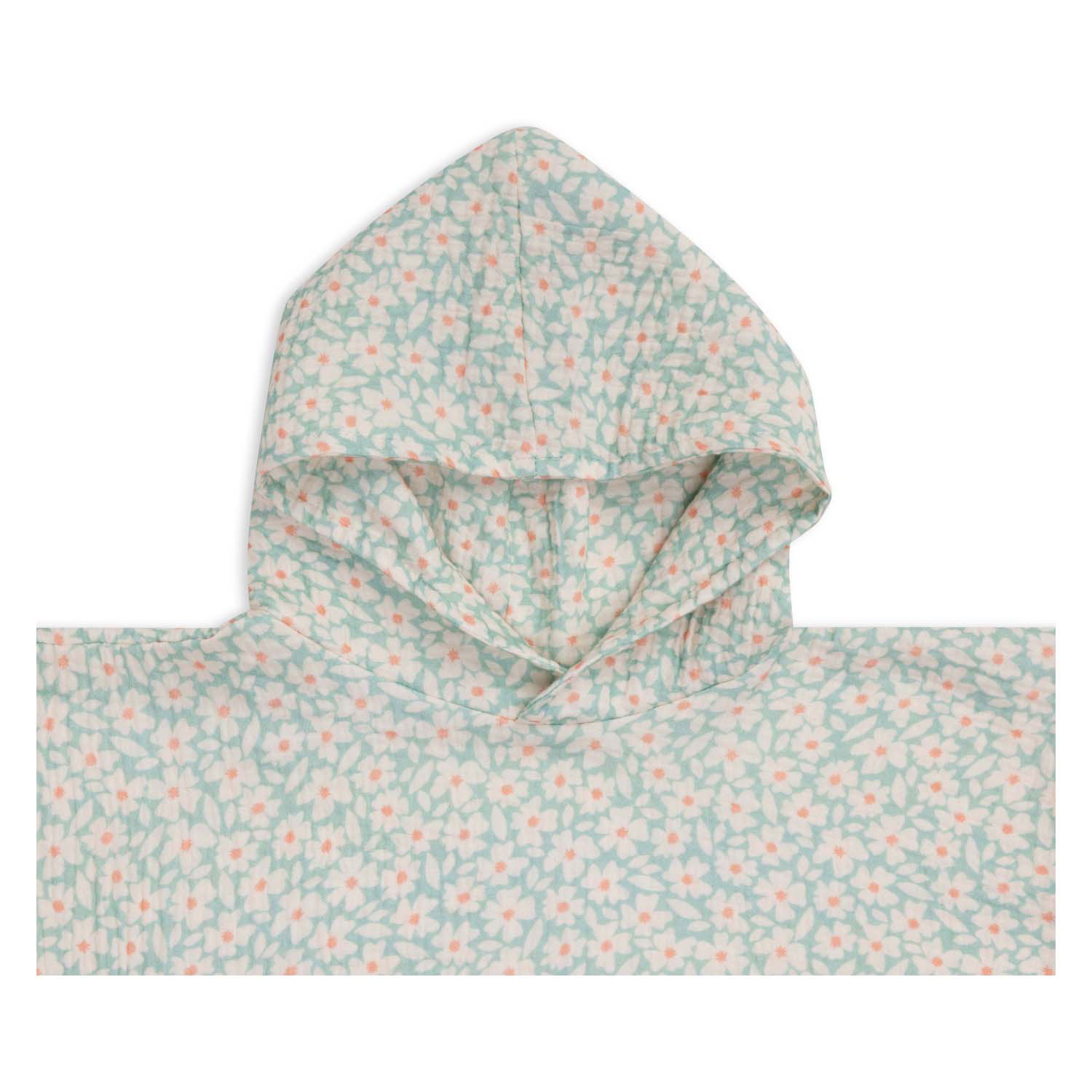 Swim Essentials - Florish Green Poncho, 55x50cm