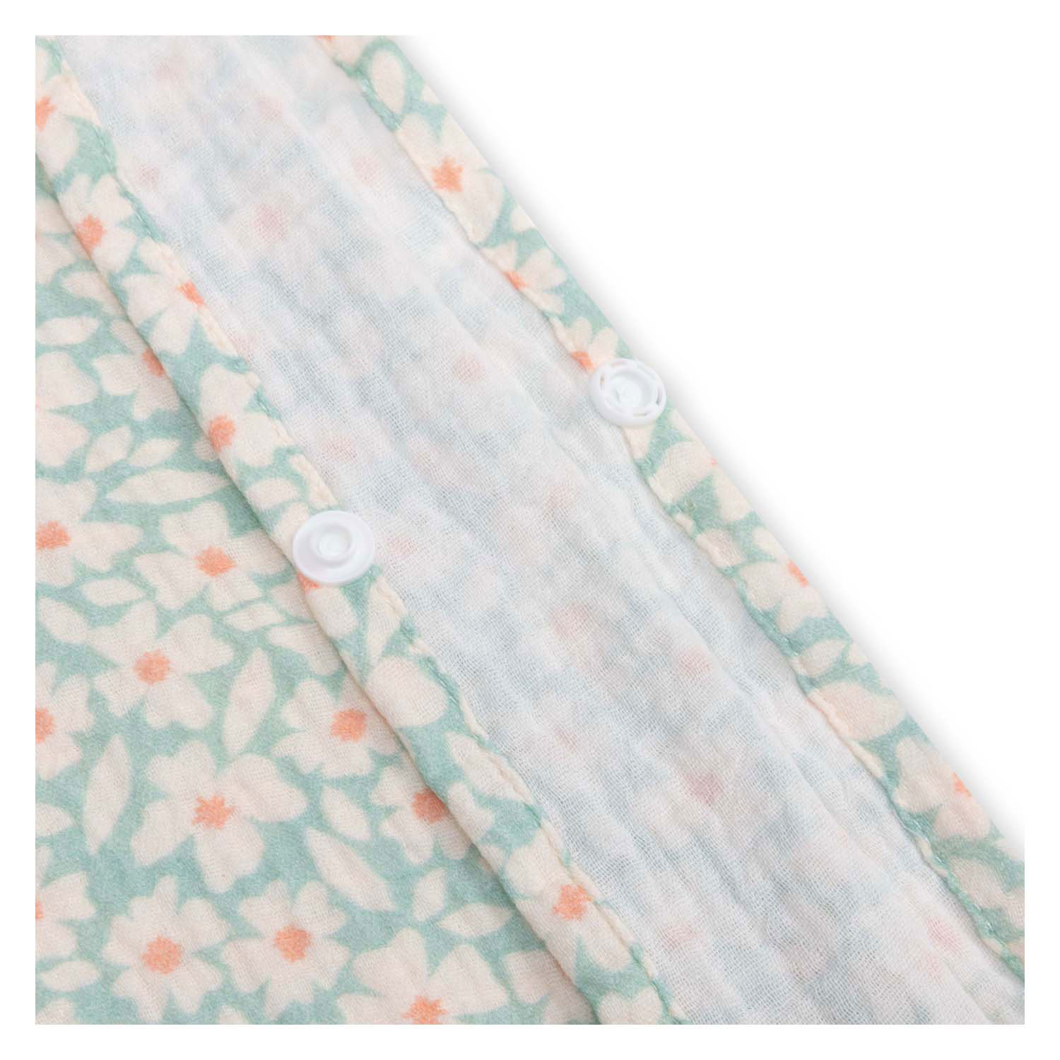 Swim Essentials - Florish Green Poncho, 55x50cm