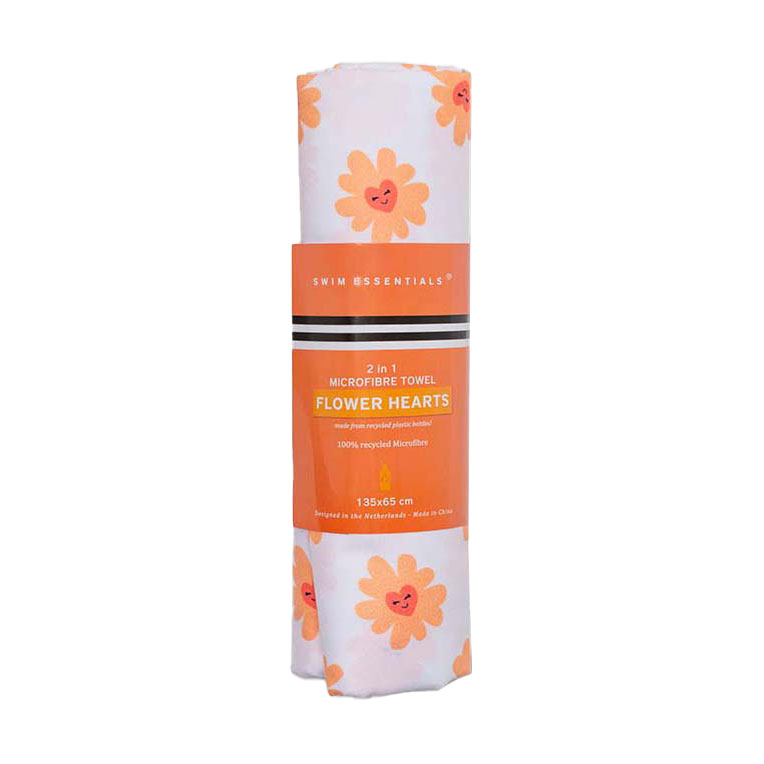 Swim Essentials - Floral Love Strandtuch, 135x65cm