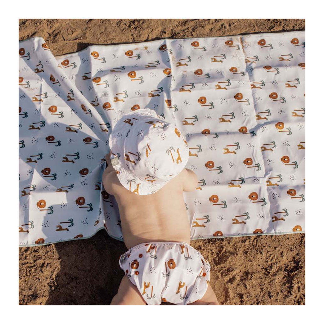 Swim Essentials - Jungle Strandlaken, 135x65cm
