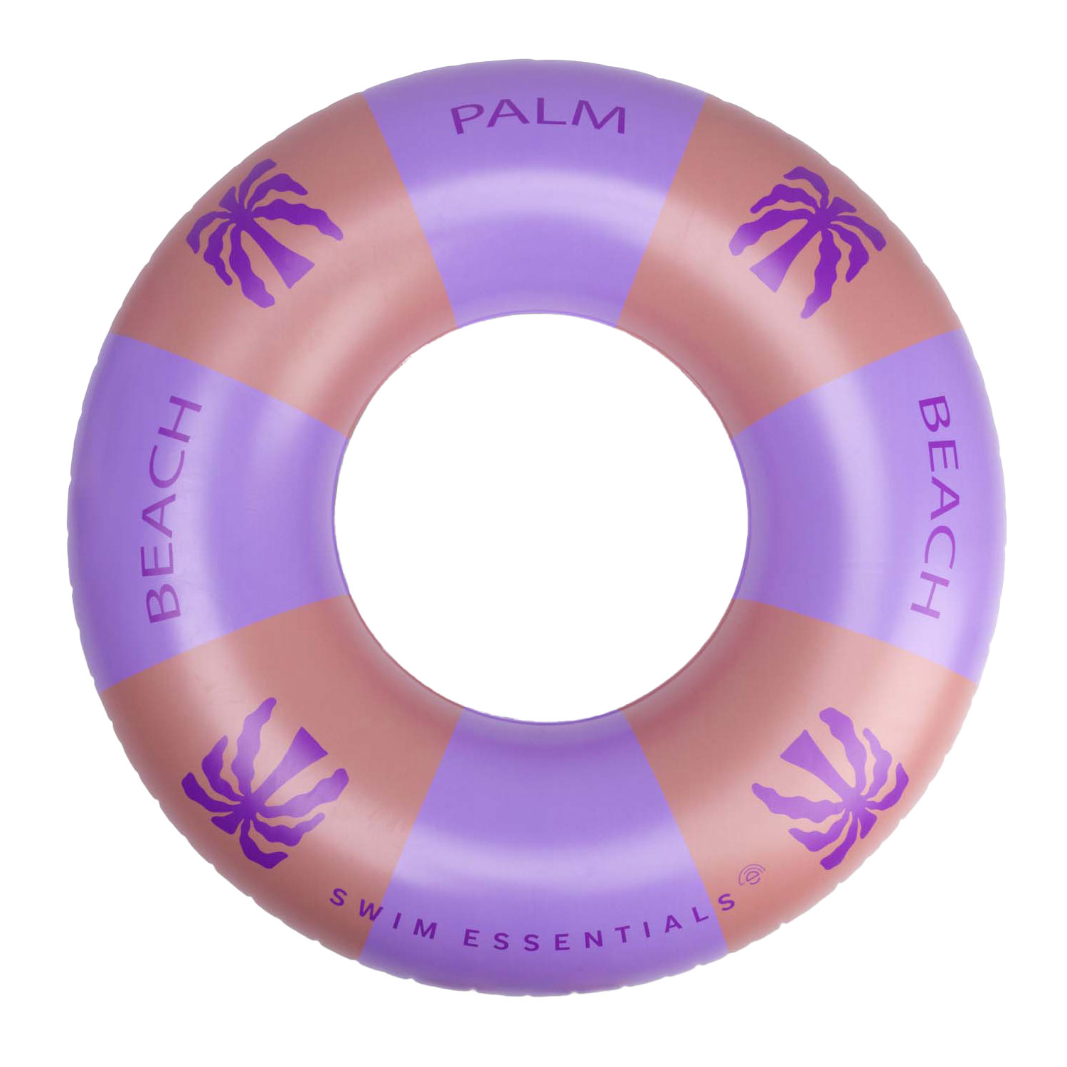 Swim Essentials - Palm Trees Purple Zwemring, 120cm