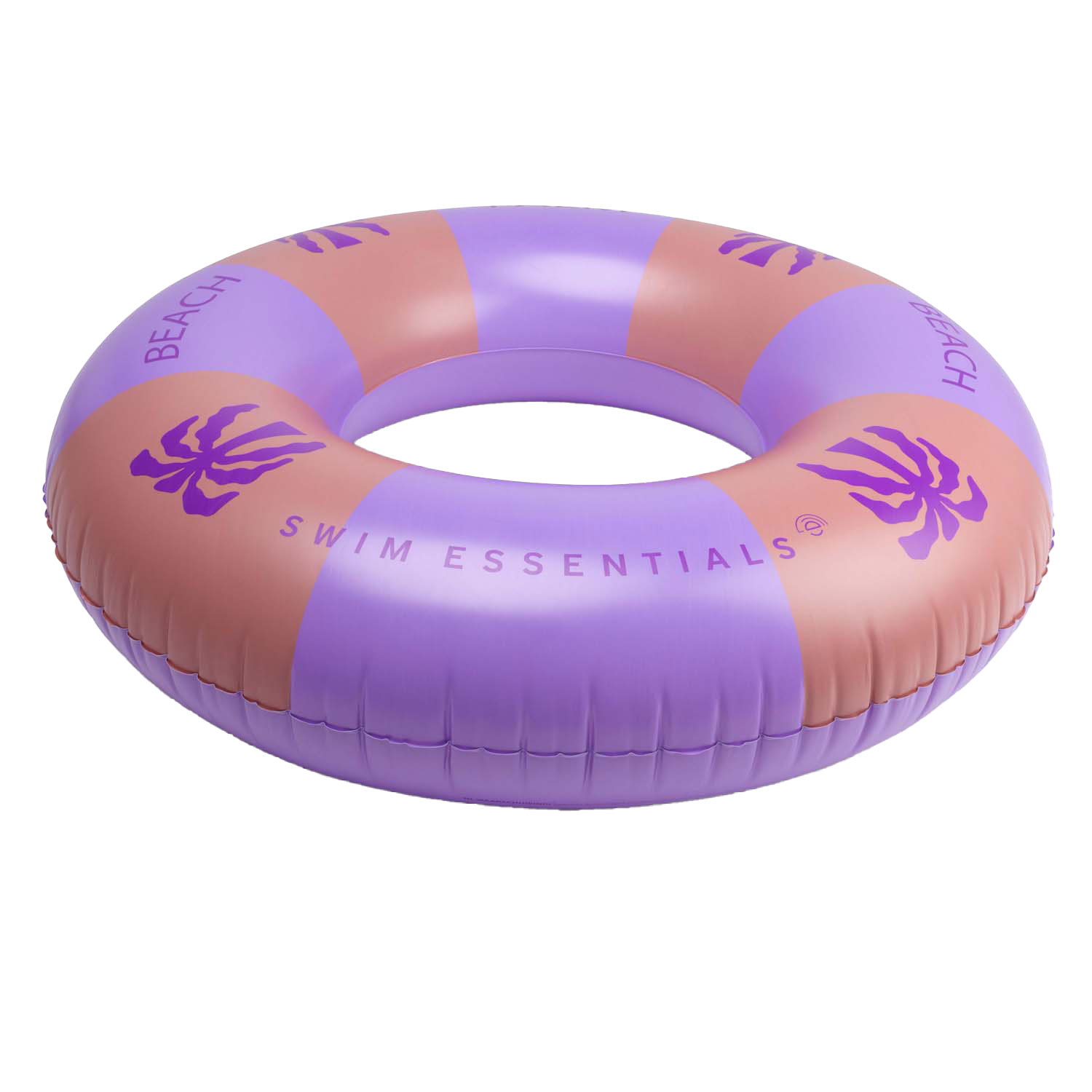 Swim Essentials - Palm Trees Purple Zwemring, 120cm