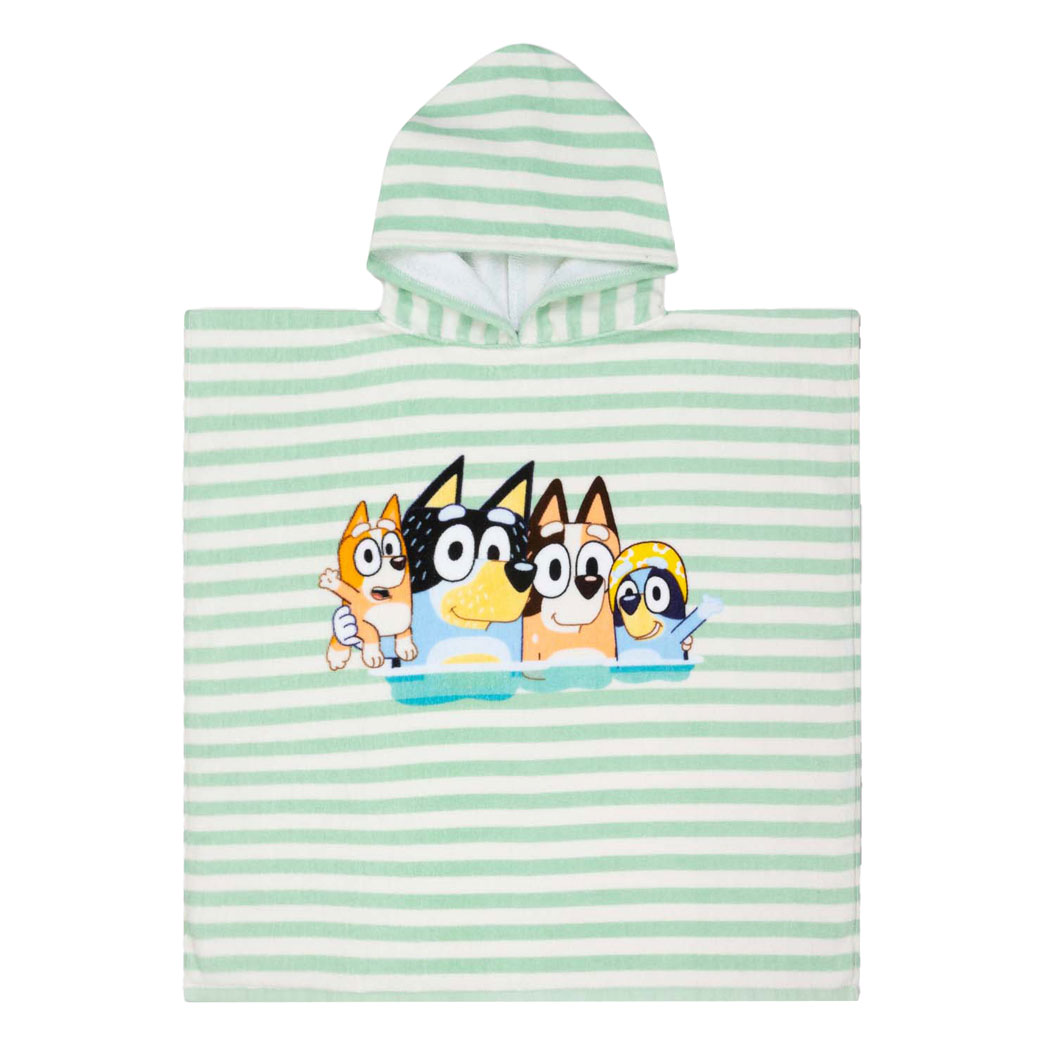 Swim Essentials - Poncho de plage Bluey , 65 x 65 cm