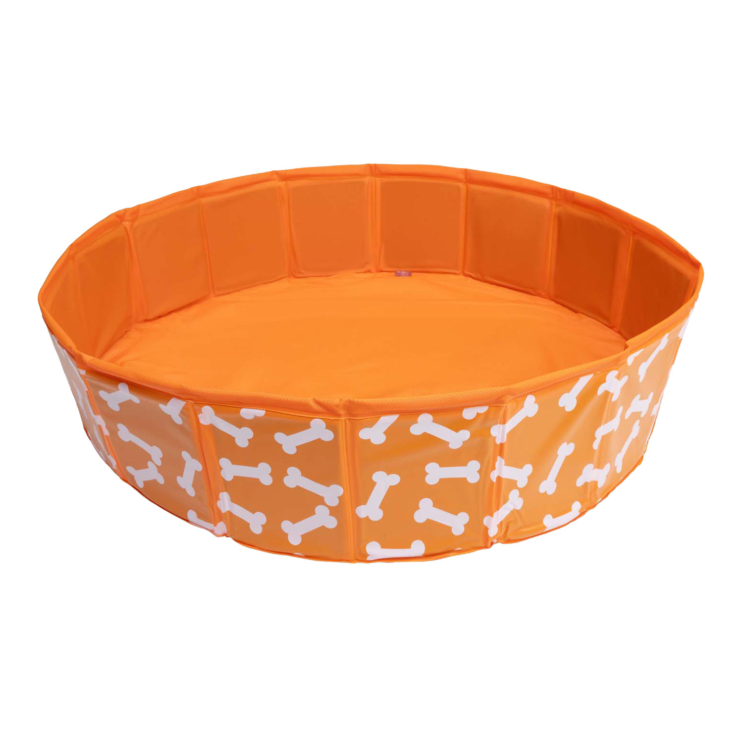 Swim Essentials - Baignoire pour chien Bonebash Orange, 80 cm