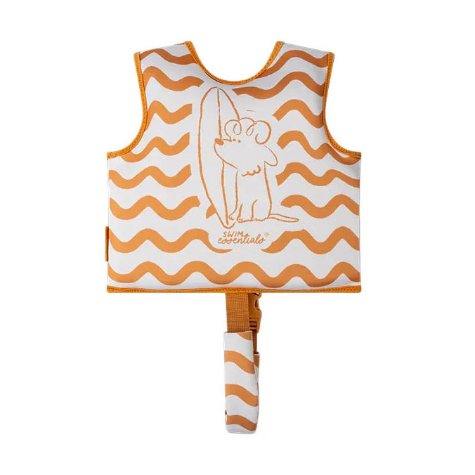 Swim Essentials - Zwemvest Surfer Oranje - 1-2 Jaar