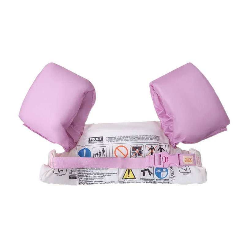 Schwimm-Essentials – Puddle Jumper Schwimmweste, lila Blume