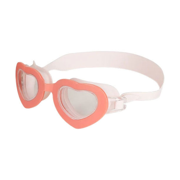 Masques de plongée en forme de cœur rose - Essentiels pour la natation