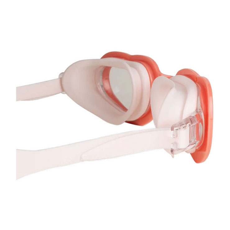 Masques de plongée en forme de cœur rose - Essentiels pour la natation