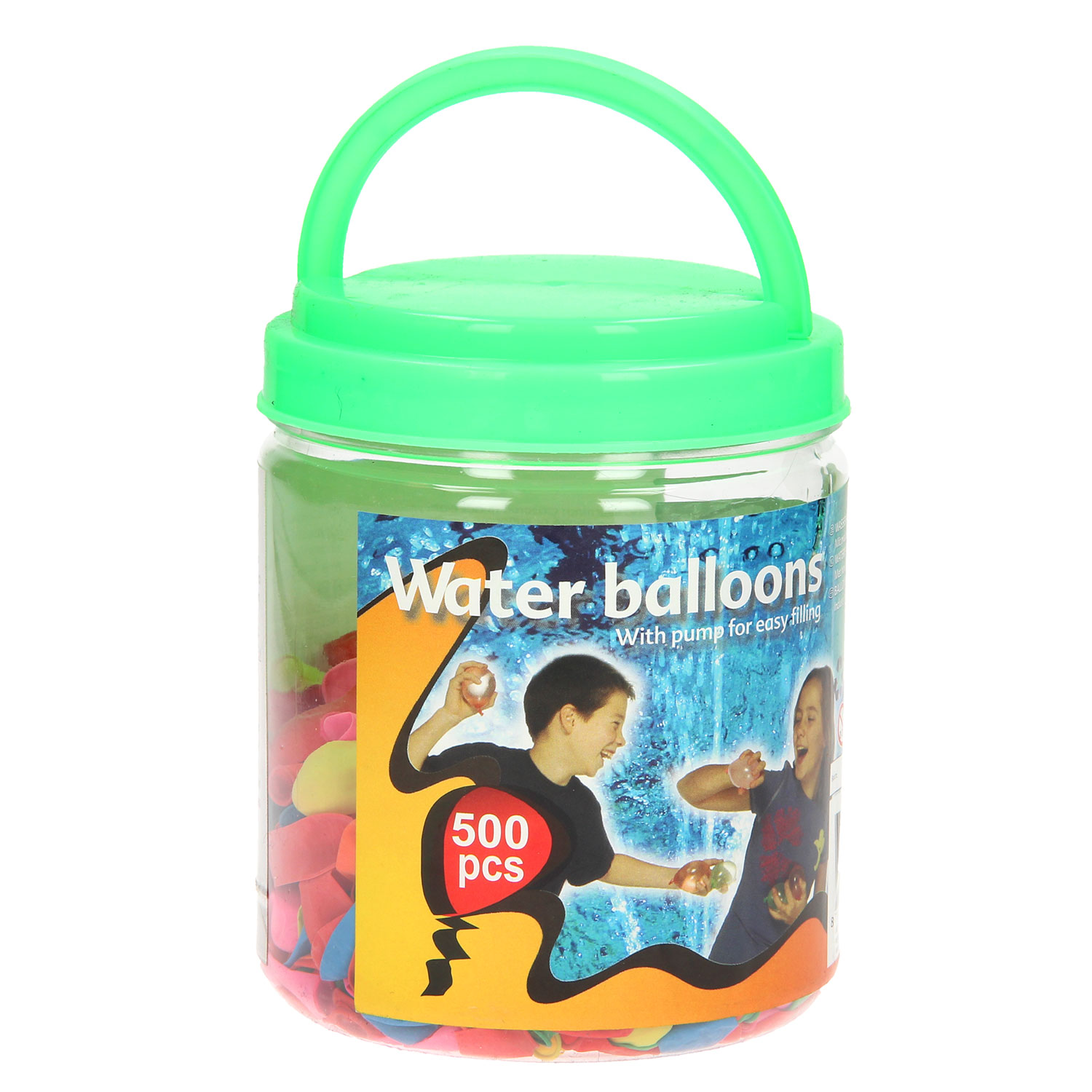 Waterballonnen 500st + Pomp