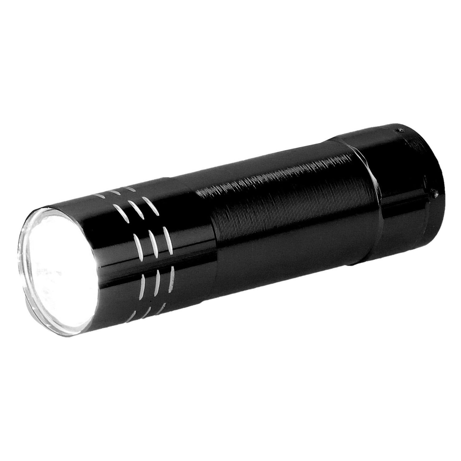Farbige Aluminium-Taschenlampe – 9 LED