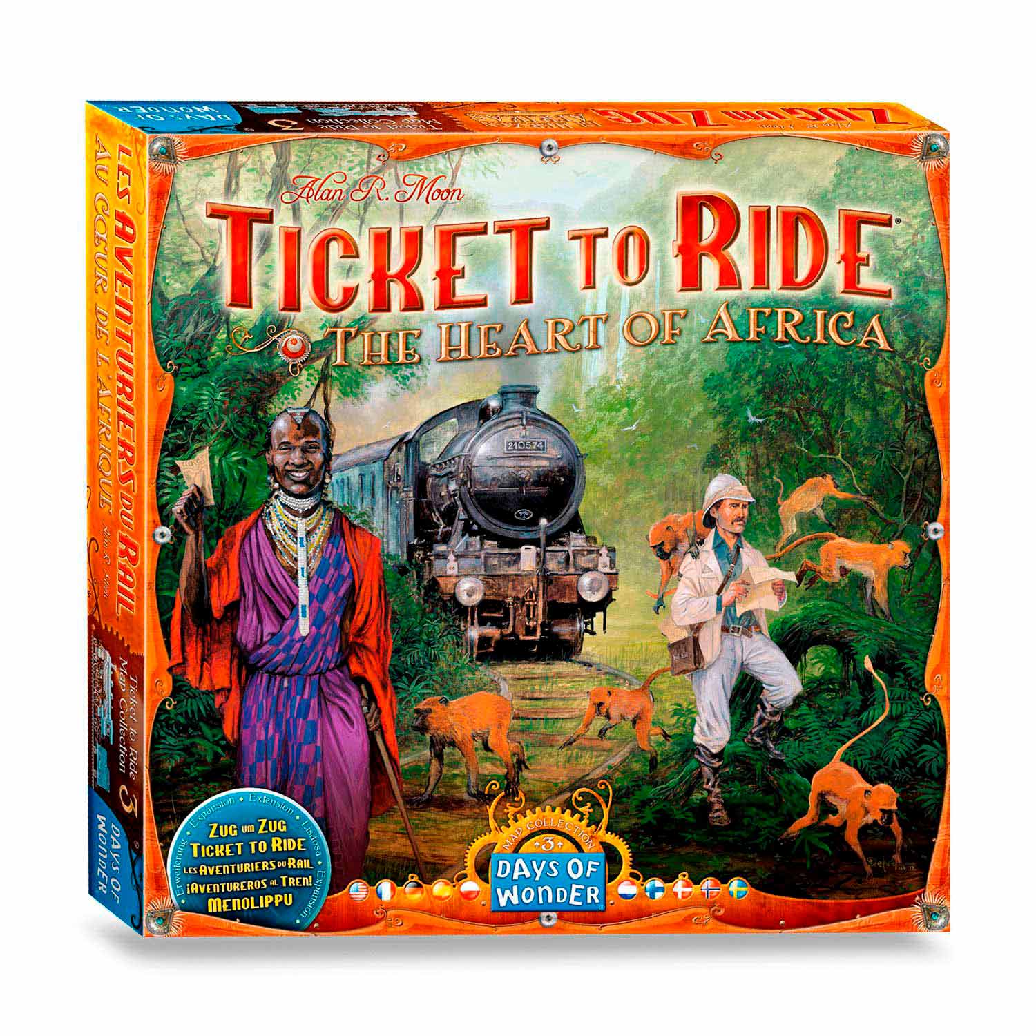 Ticket to Ride Afrika Bordspel