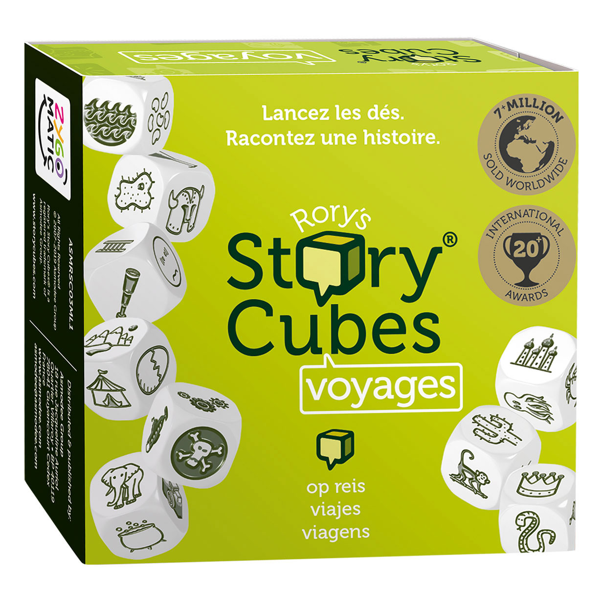 L'histoire de Rory Cubes Voyages
