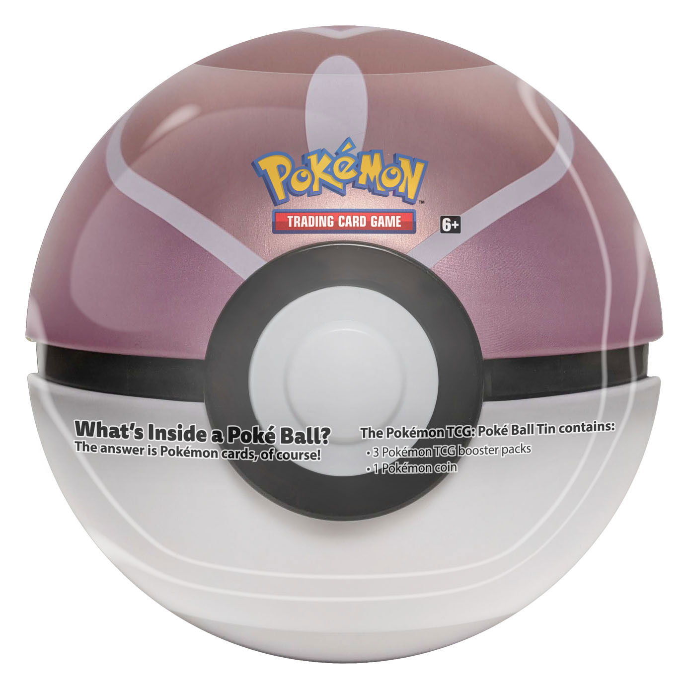 Pokemon TCG Pokeball Tin - Roze/Wit