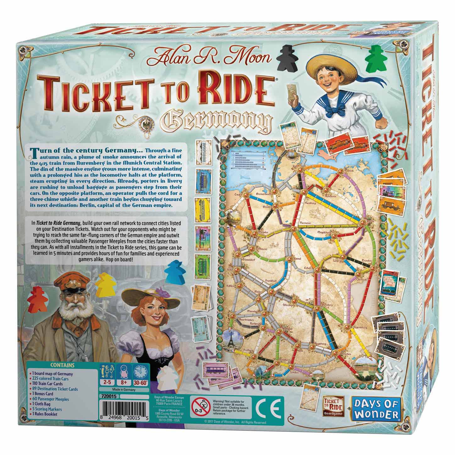 Ticket to Ride – Deutschland-Brettspiel