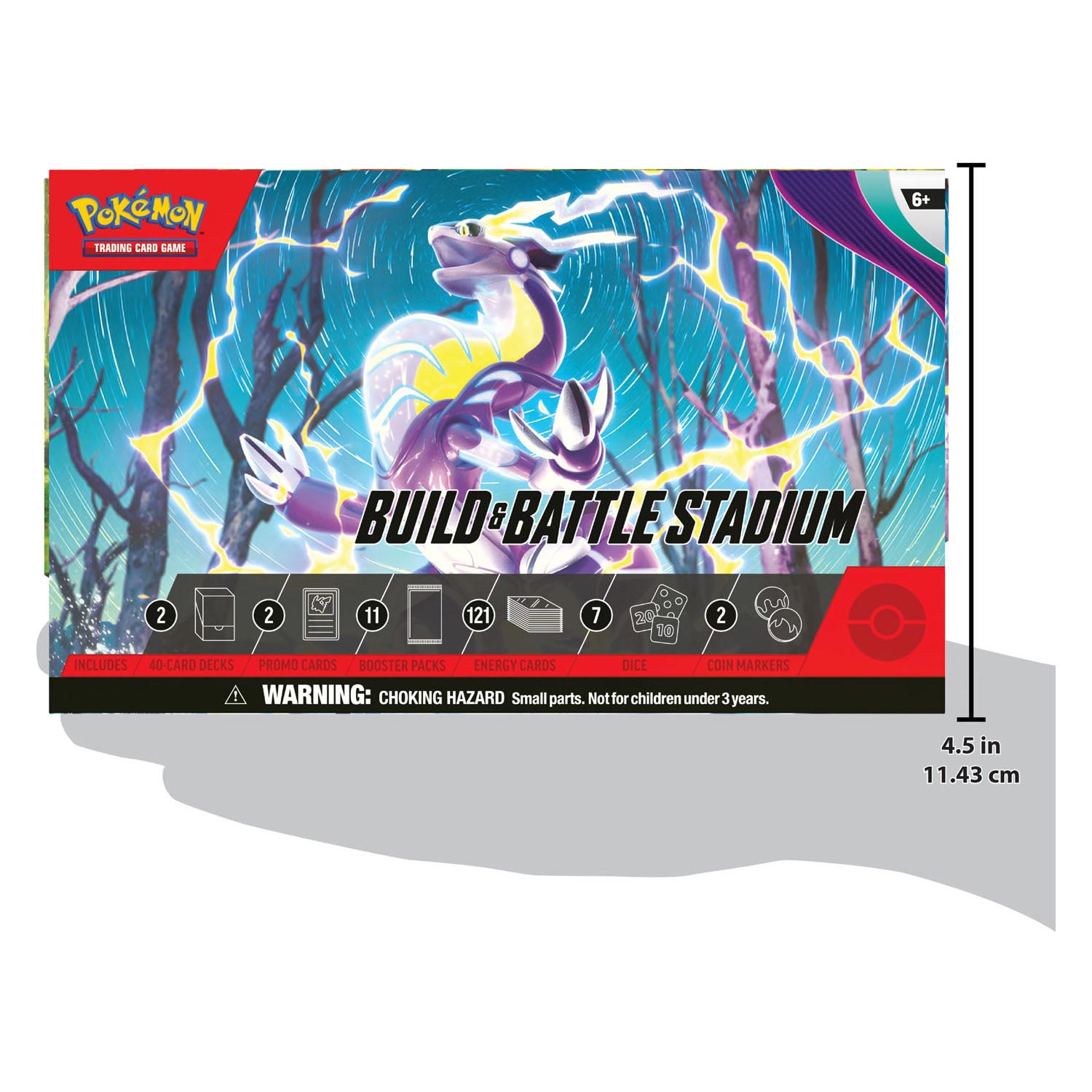 Stade de construction et de combat du JCC Pokémon Écarlate et Violet