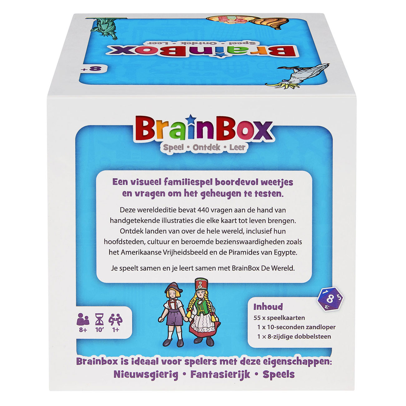 BrainBox De Wereld Bordspel