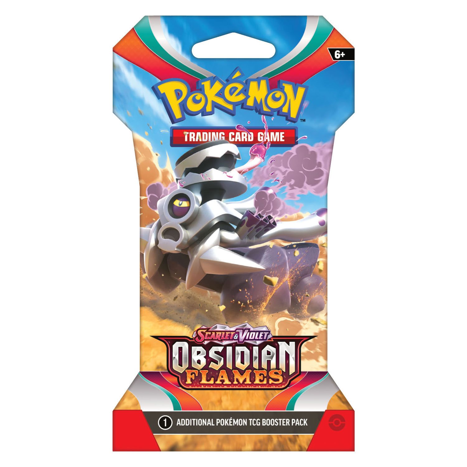 Pokemon TCG Scarlet & Violet Obsidian Flames Sleeved Booster