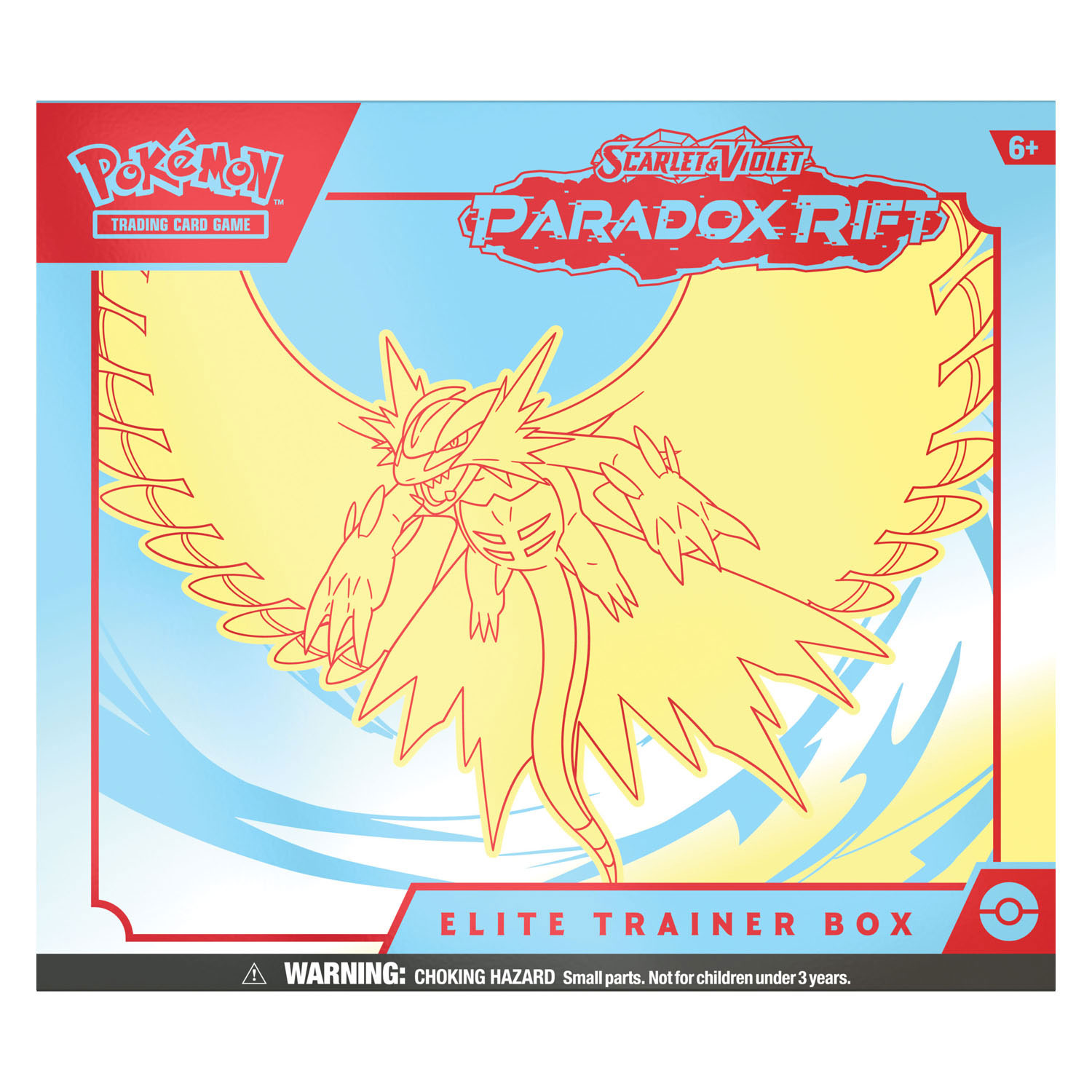 Pokemon TCG S&V Paradox Rift Elite Trainer Box Roaring Moon