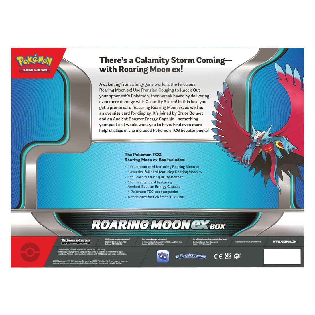 Pokemon TCG ex Box - Roaring Moon