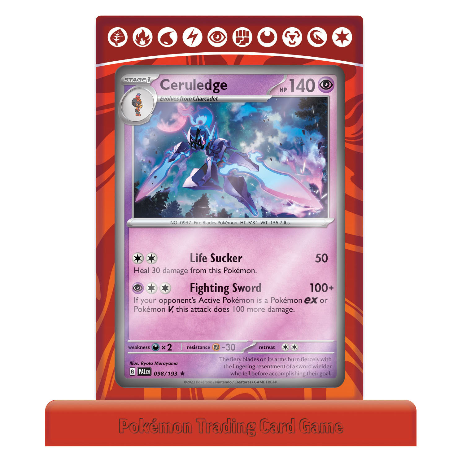 POK TCG Avril ex Premium Collection - Armarouge ex