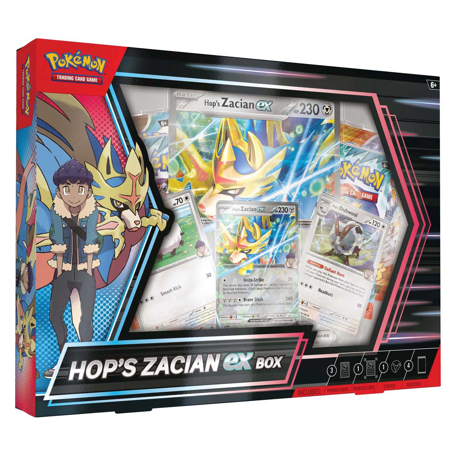 POK TCG Hops Zacian ex Box