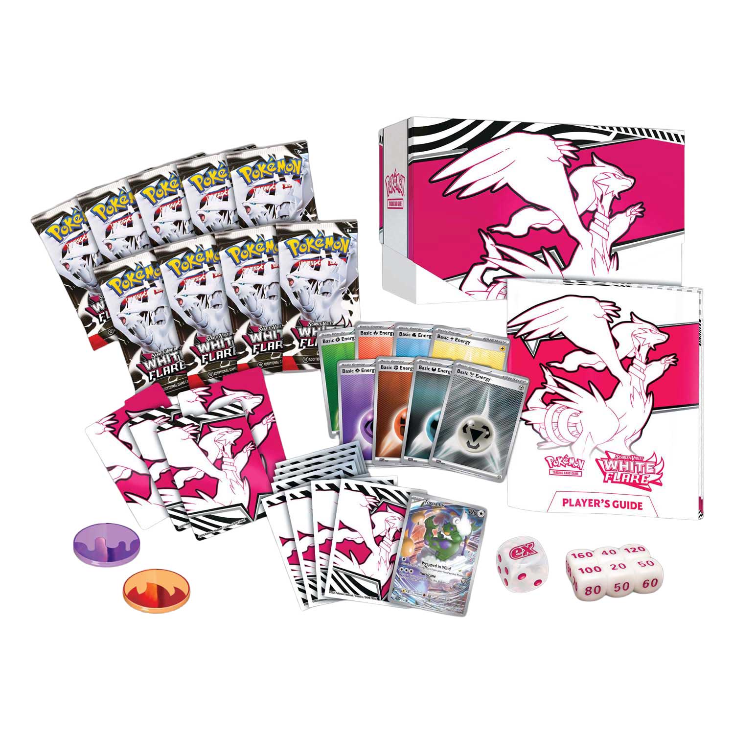 SV10,5 White Flare Elite Trainer Box Reshiram