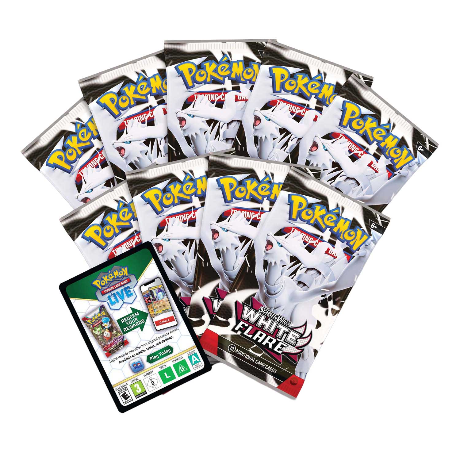 SV10,5 White Flare Elite Trainer Box Reshiram