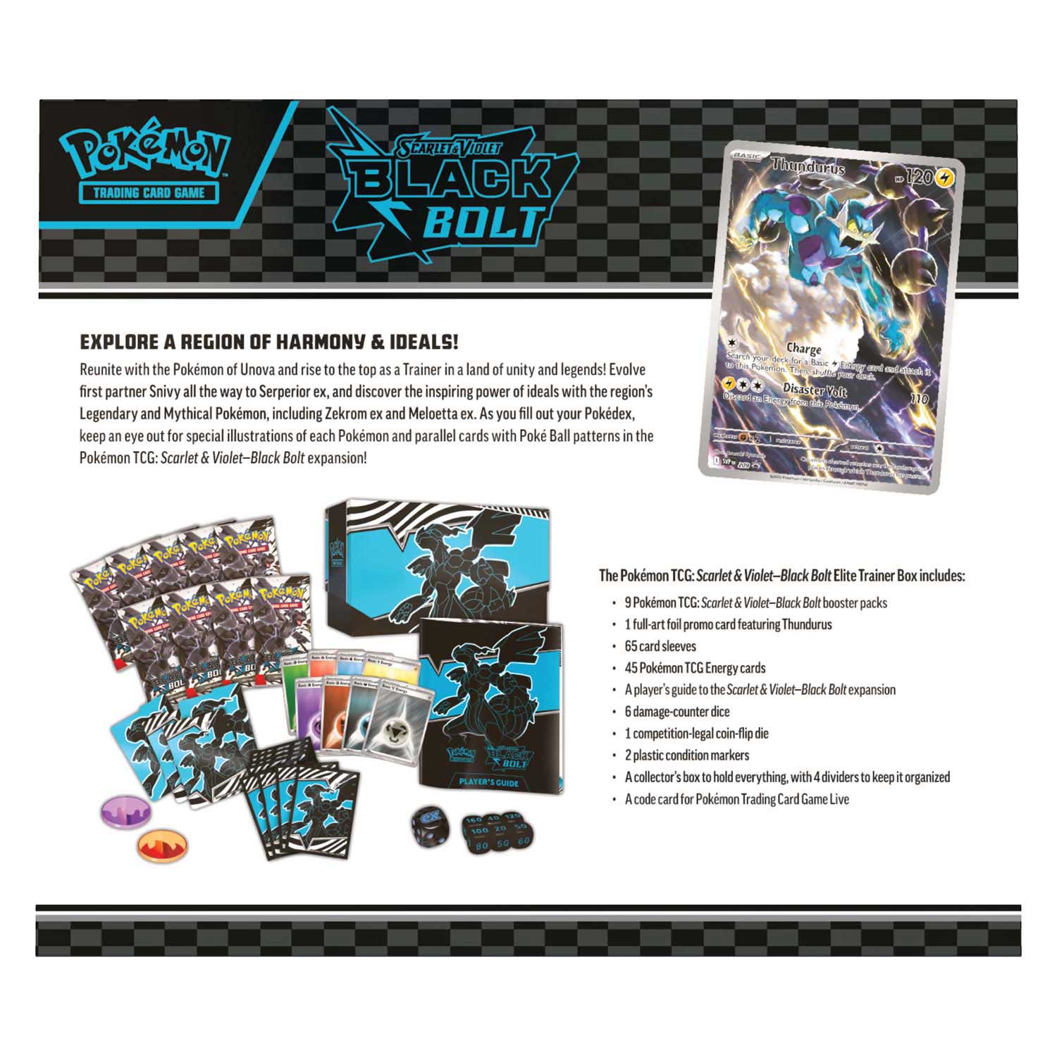 SV10,5 Black Bolt Elite Trainer Box Zekrom