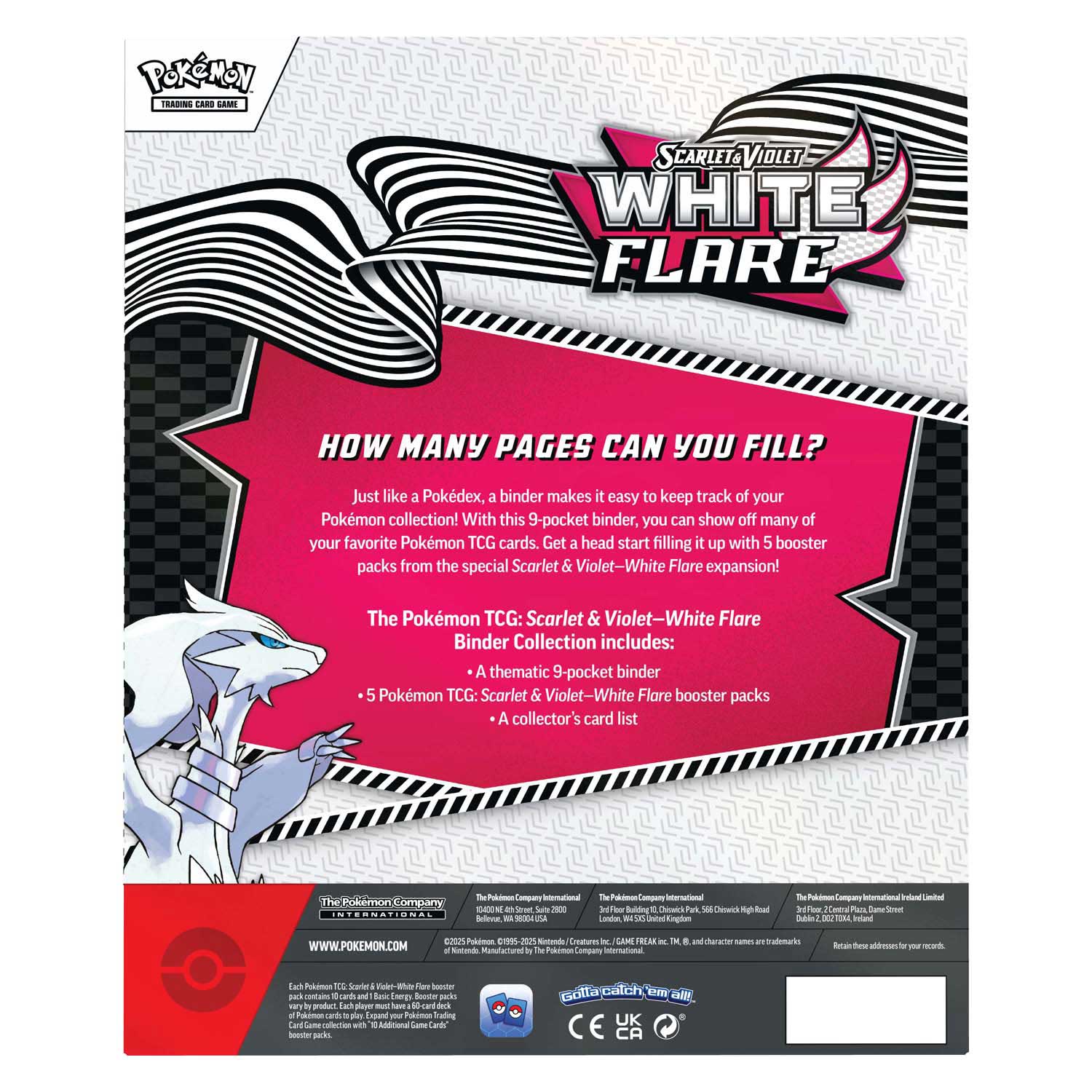 SV10,5 White Flare Binder Collection