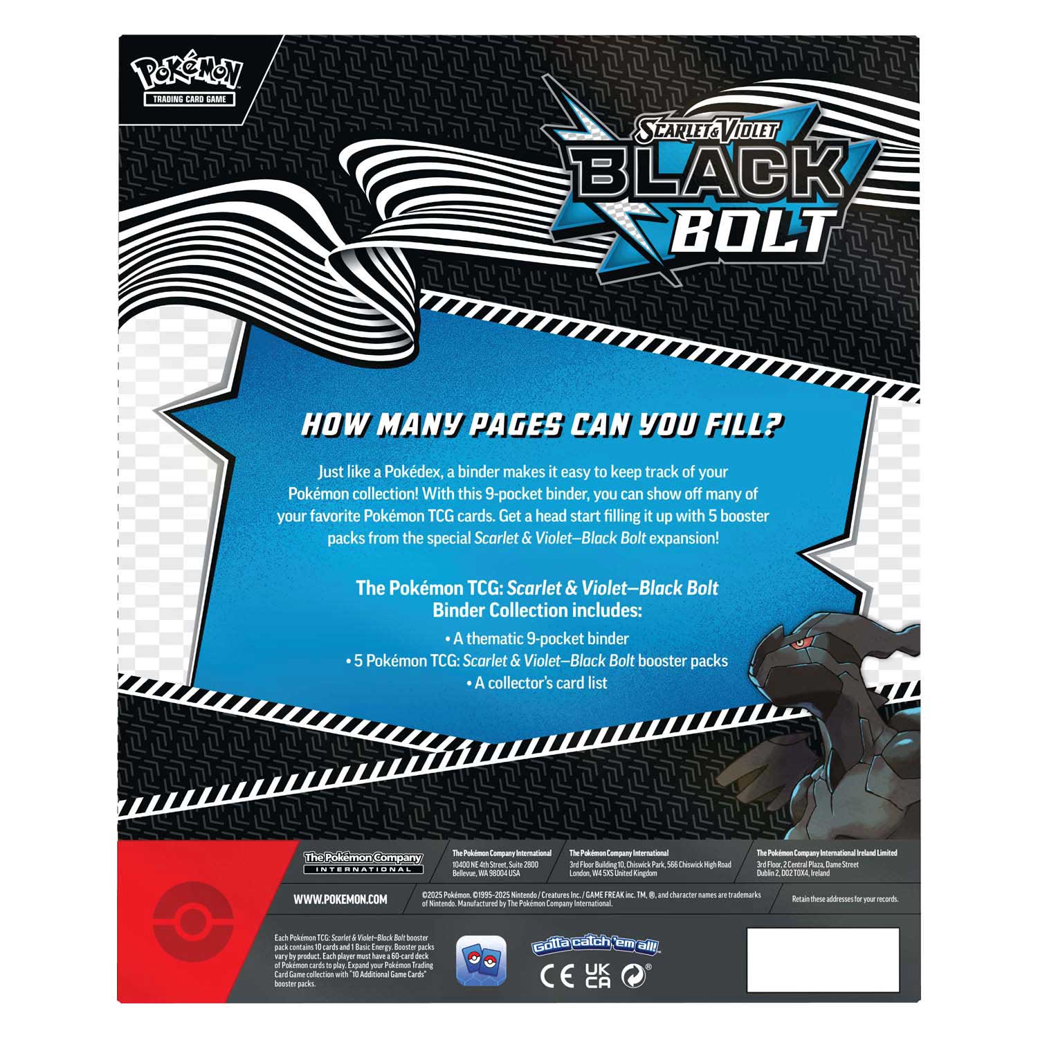 SV10,5 Black Bolt Binder Collection