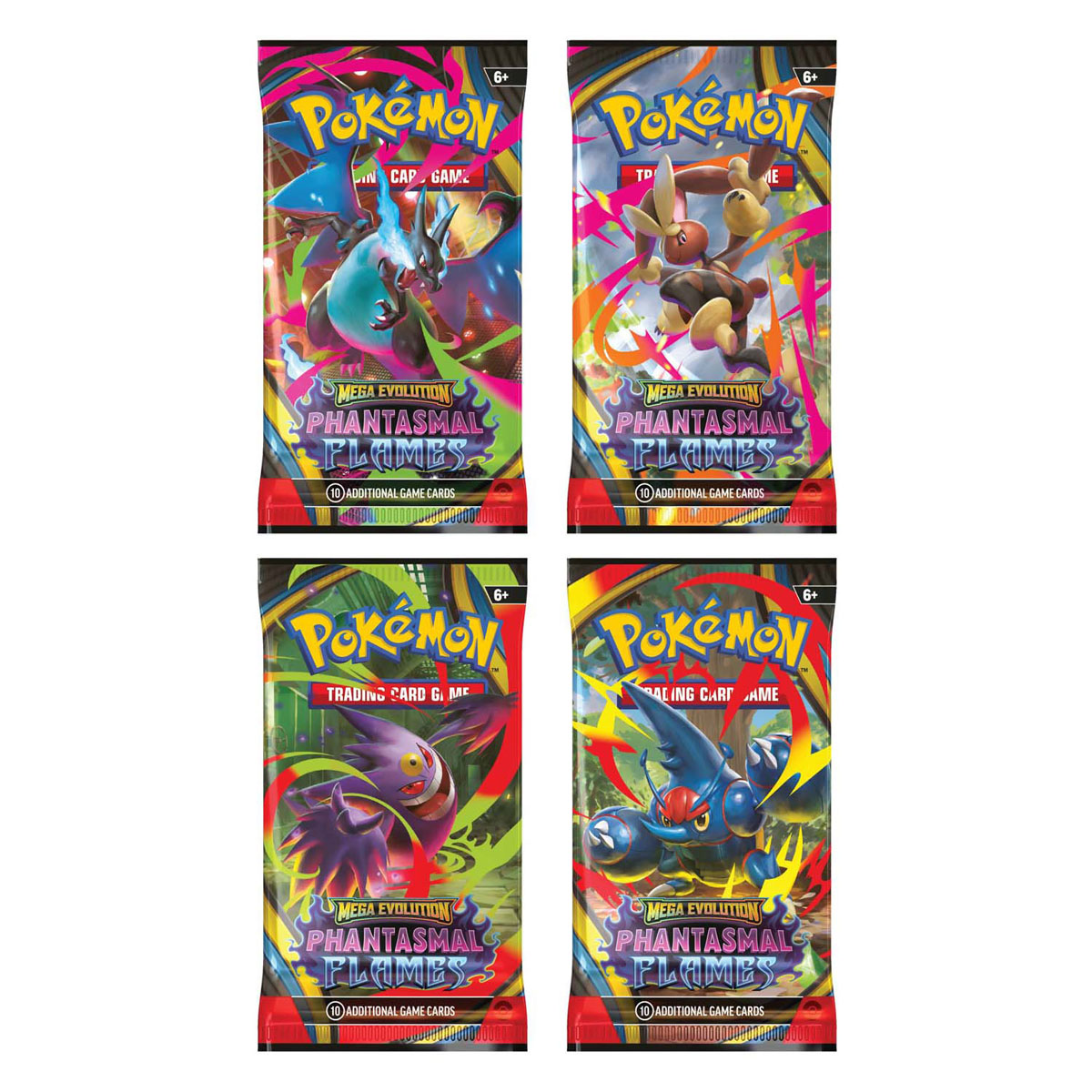 Booster de Méga-Évolution Pokémon Flammes Fantasmagoriques