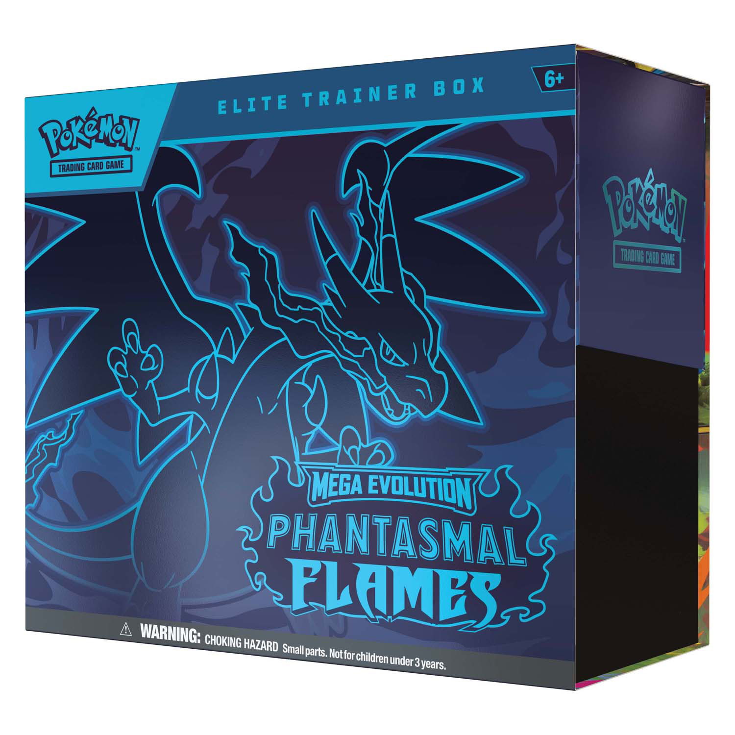 Coffret Dresseur d'élite Pokémon Méga-Évolution Flammes Fantasmagoriques