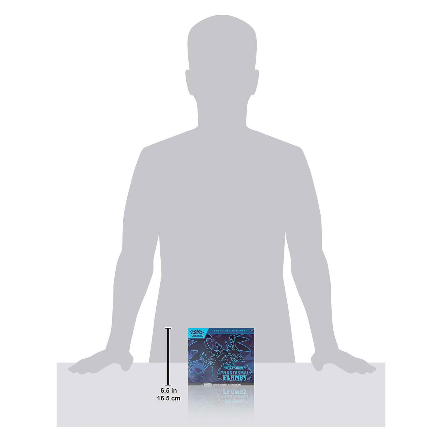 Coffret Dresseur d'élite Pokémon Méga-Évolution Flammes Fantasmagoriques