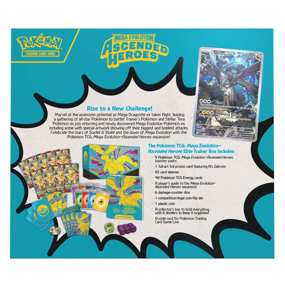 Pokémon TCG ME02.5 Ascended Heroes Elite Trainer Box