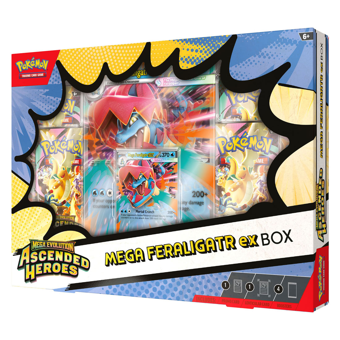 Pokémon TCG MEAH Mega-Feraligatr EX-Box