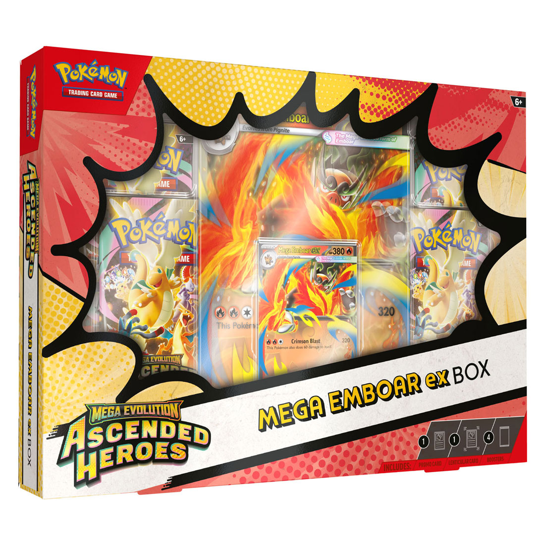 Pokémon TCG MEAH Mega Emboar EX Box