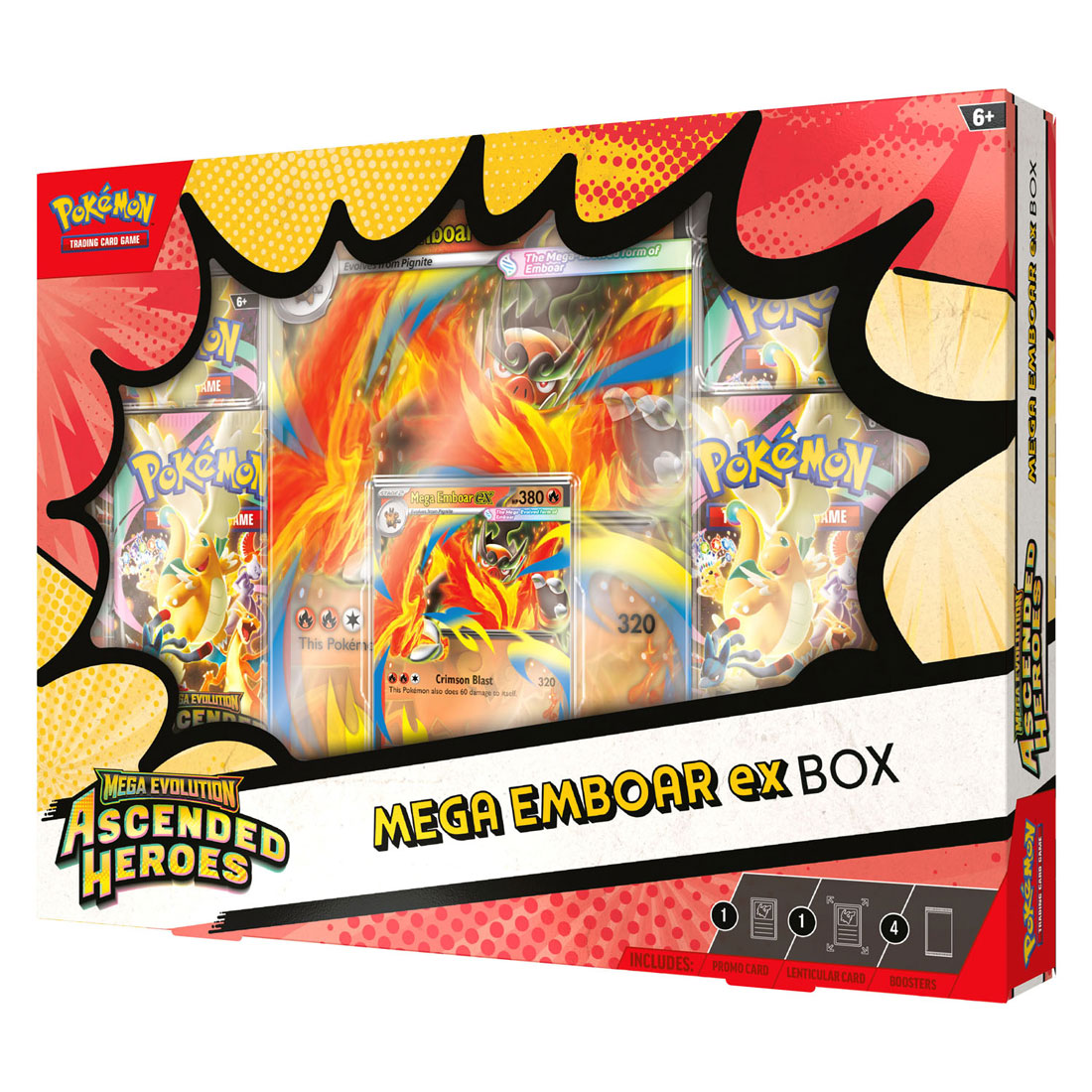Pokémon TCG MEAH Mega Emboar EX Box