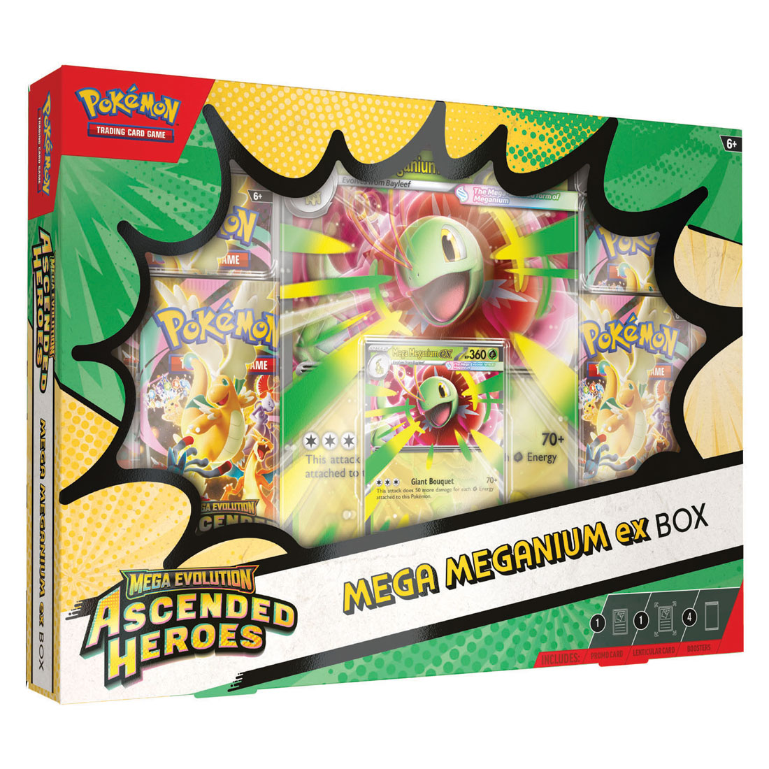 Pokémon TCG MEAH Mega Meganium Ex Box