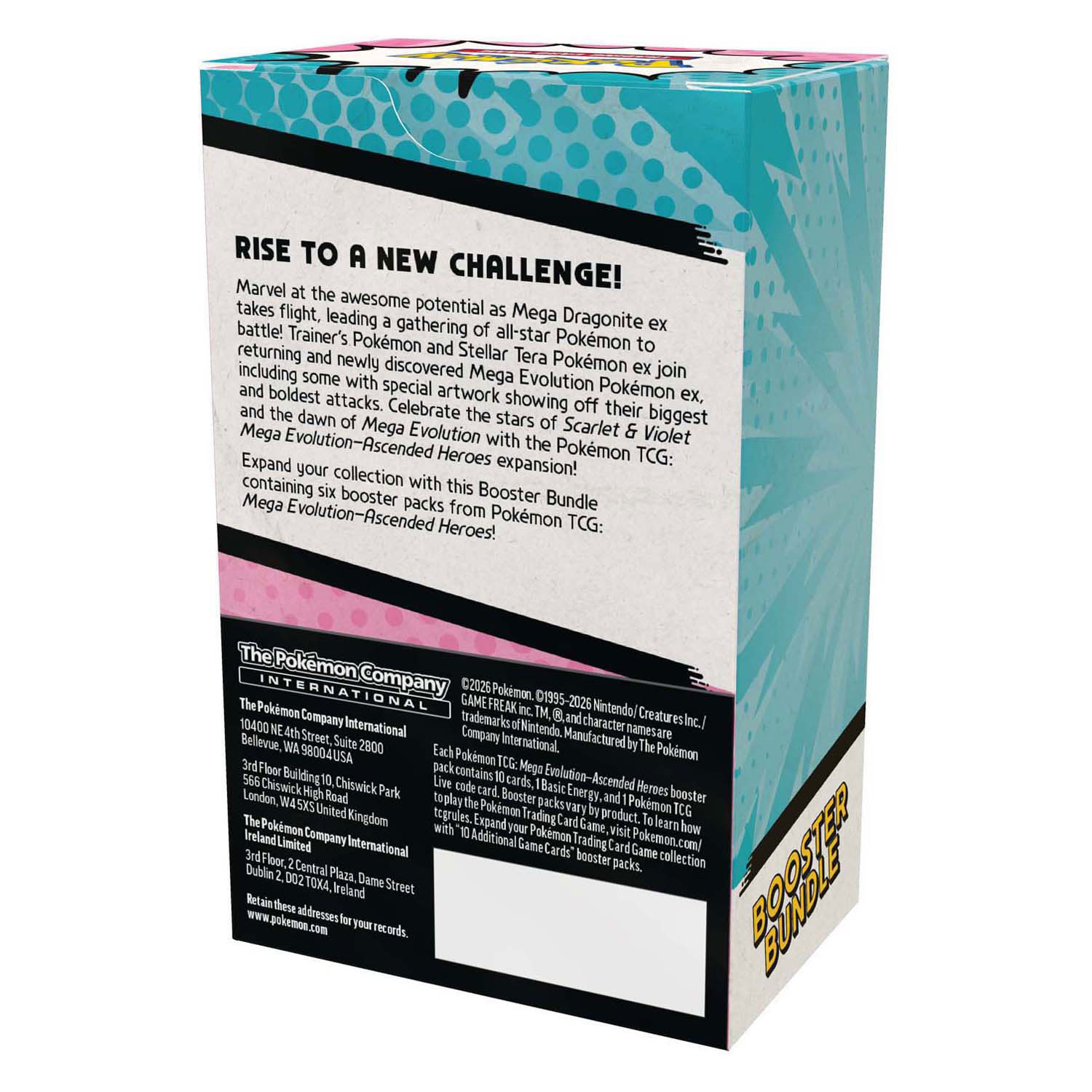 Pokémon TCG ME02.5 Ascended Heroes BO Bundle