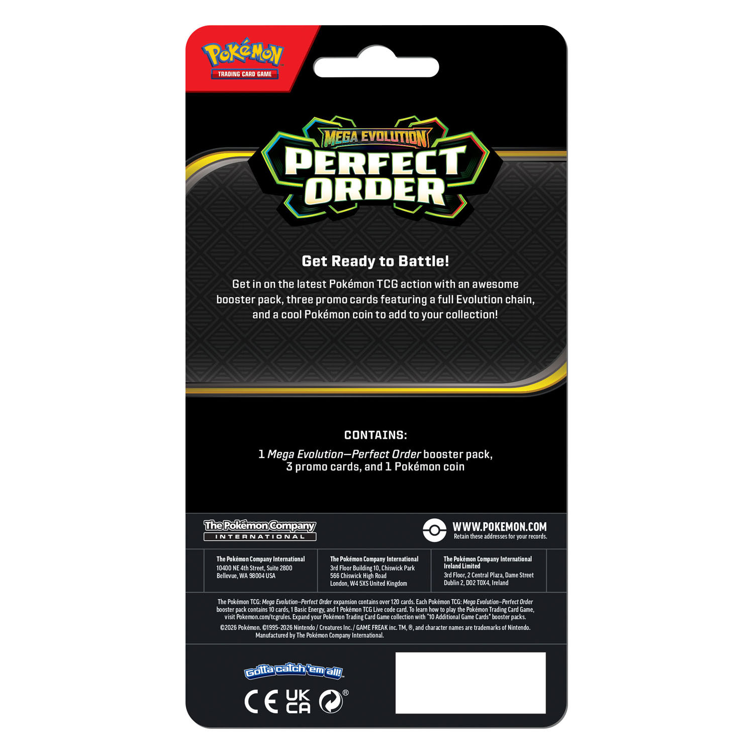 Pokémon TCG ME03 Perfect Order Premium Checklane