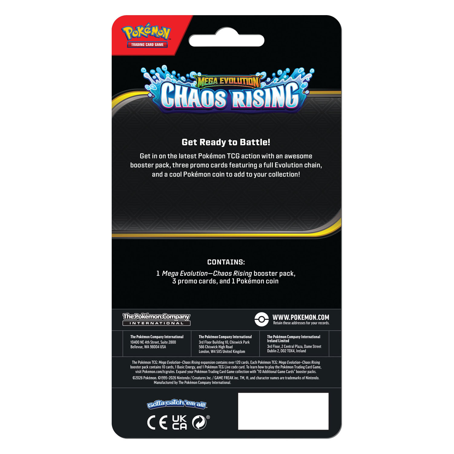 Pokémon Mega Evolution Chaos Rising Premium Checklane