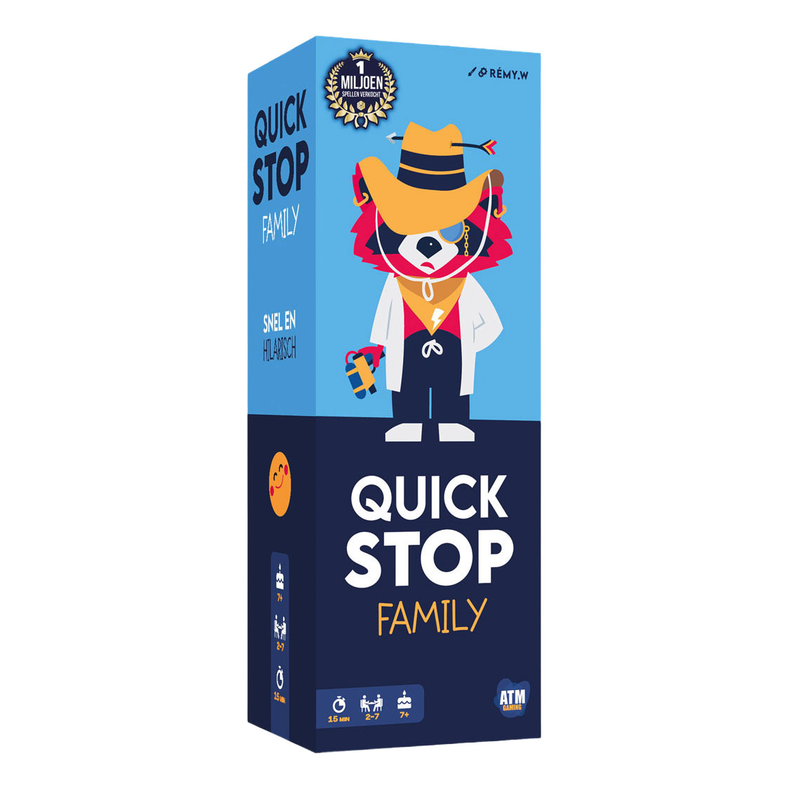 Jeu de cartes familial Quickstop - 2 à 7 joueurs