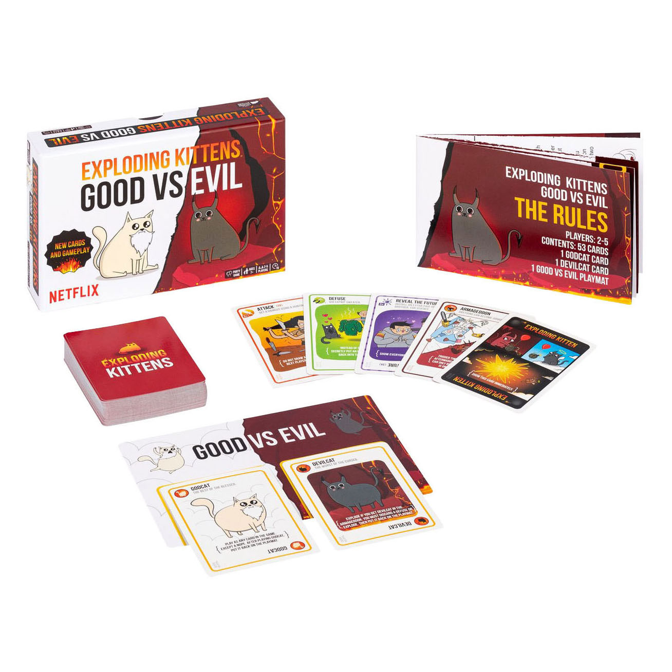 Exploding Kittens Good vs Evil - Kaartspel