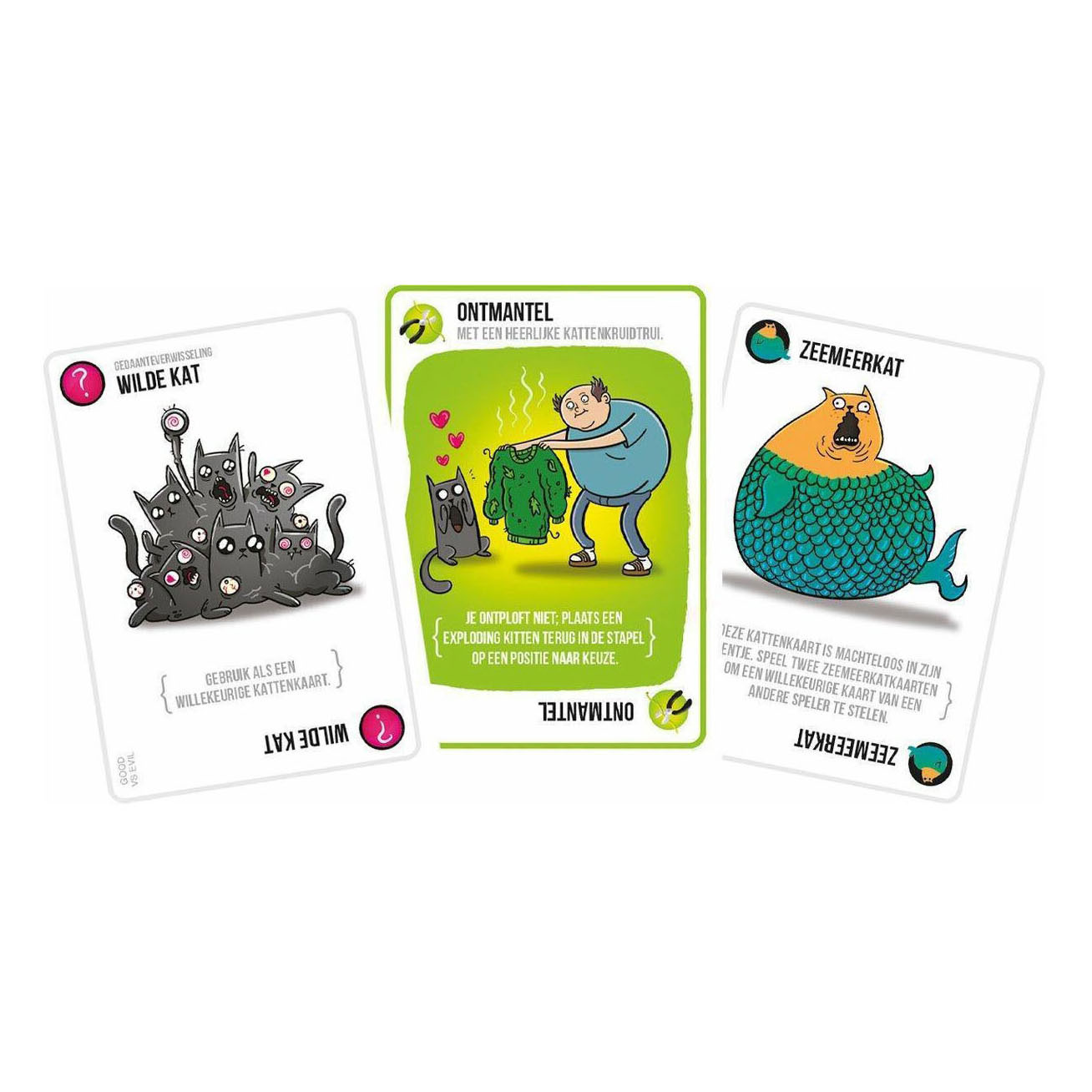 Exploding Kittens Good vs Evil - Kaartspel