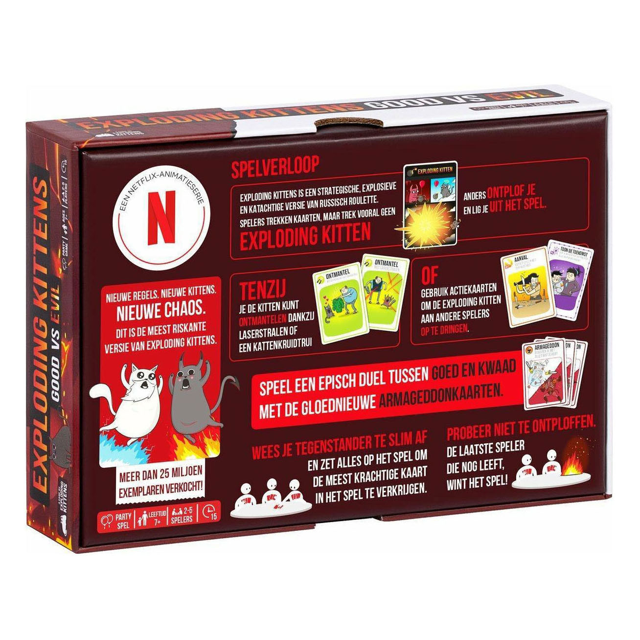 Exploding Kittens Good vs Evil - Kaartspel