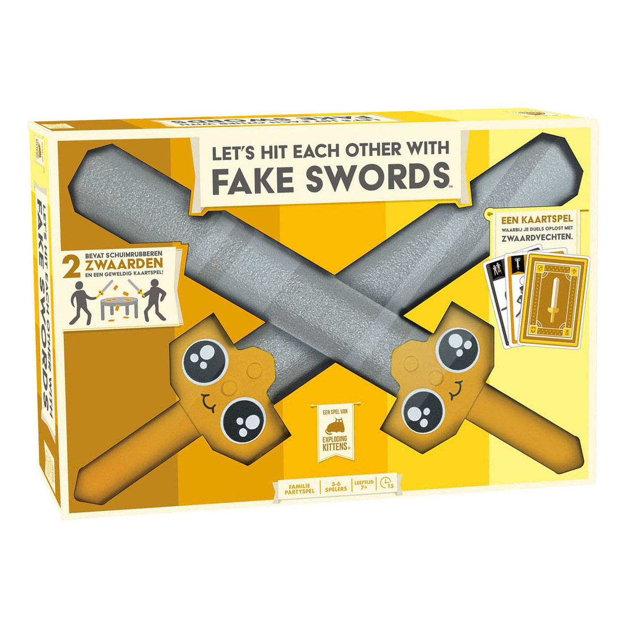 Let's Hit Each Other with Fake Swords - Kaartspel