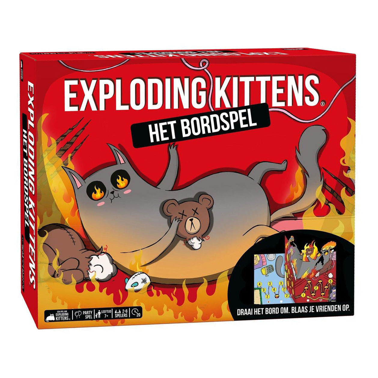 Exploding Kittens The Board Game NL - Bordspel