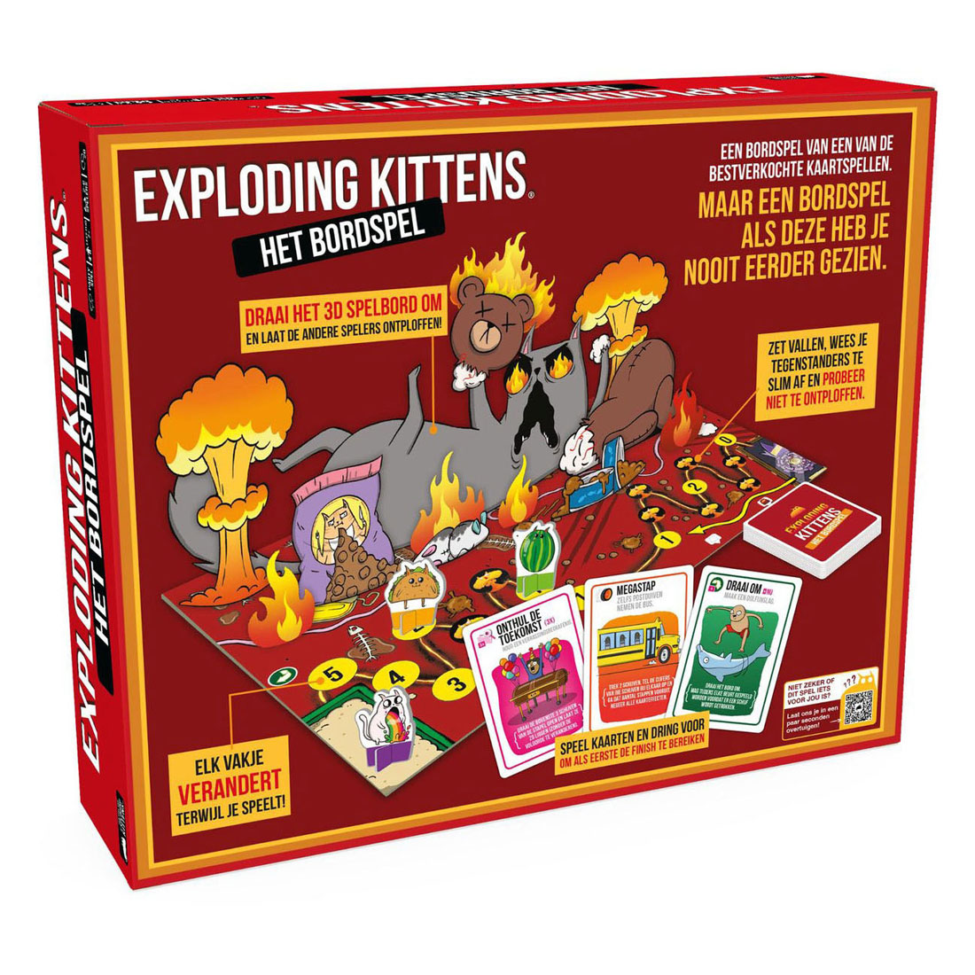 Exploding Kittens The Board Game NL - Bordspel