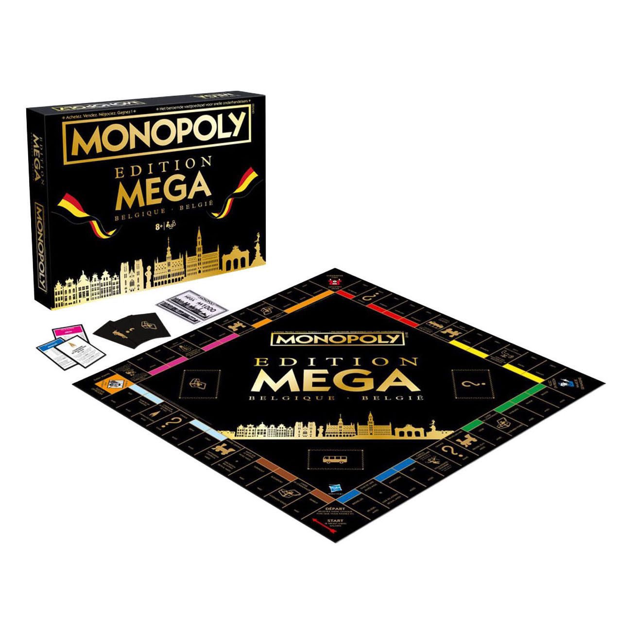 Mega Monopoly Belgie - Bordspel