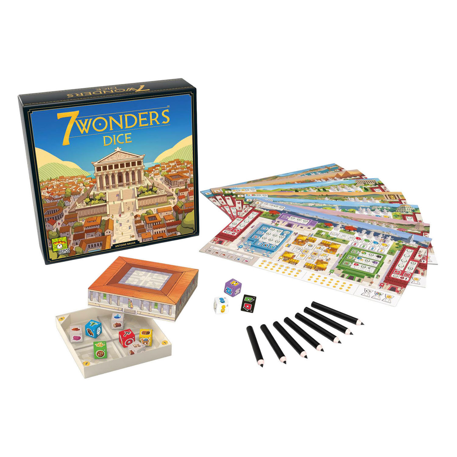 7 Wonders Dice - Dobbelspel